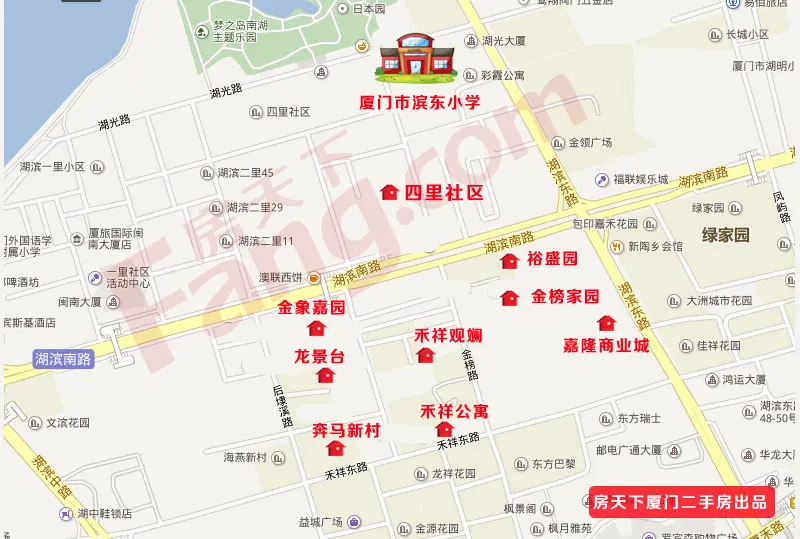 裕盛园,2004年建成的小区,18层电梯房,沿湖滨南路,靠近地铁口。临街噪音相对较大。 附件1:2015年滨东小学划片范围 附件2:2015年本市户籍适龄儿童入学办法 (一)公办小学实行划片招生,优先招收片区内本市户籍适龄儿童。小学招生片区由市、区教育行政主管部门划定并提前向社会公布。各小学应于报名前1周在划定的片区张贴招生通告。 (二)片区招生对象的界定 1.